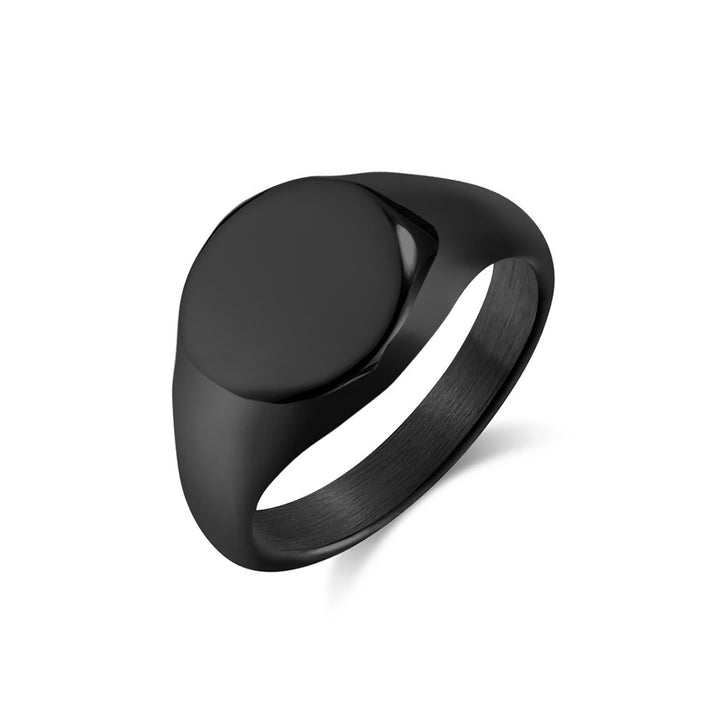 Anillo Recto Negro