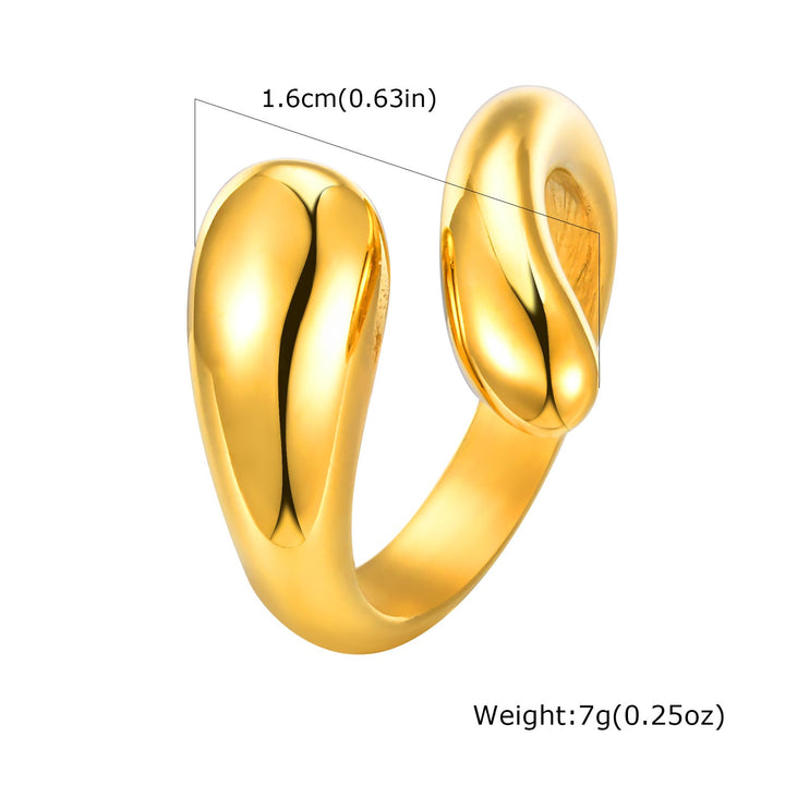 Anillo Asimétrico Doble