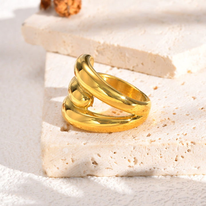 Anillo Asimétrico Triple