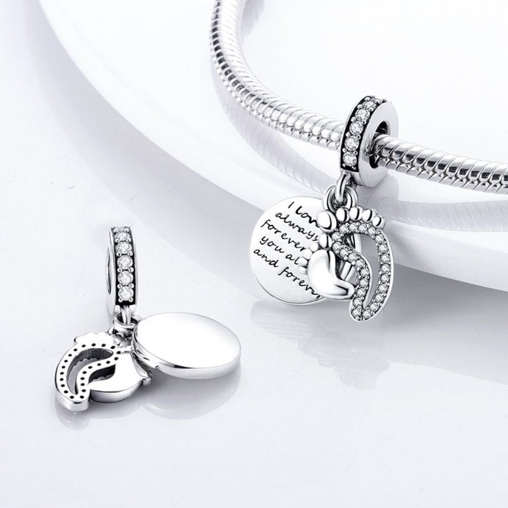 Charm Medalla de "I Love You"