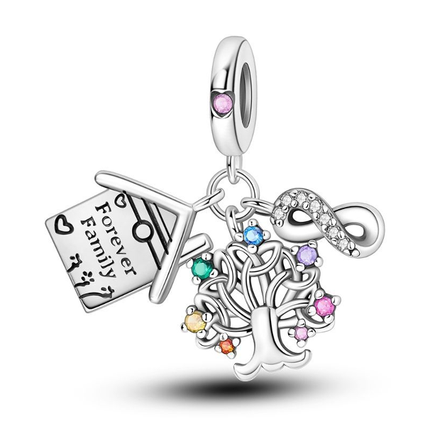 Charm Casa, Árbol y Infinito "Forever Family"
