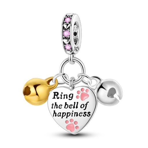 Charm Corazón y Campanitas "Ring The Bell Of Happiness"