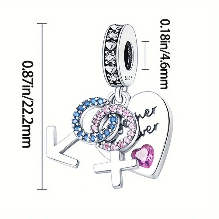 Charm Corazon Mujer & Hombre