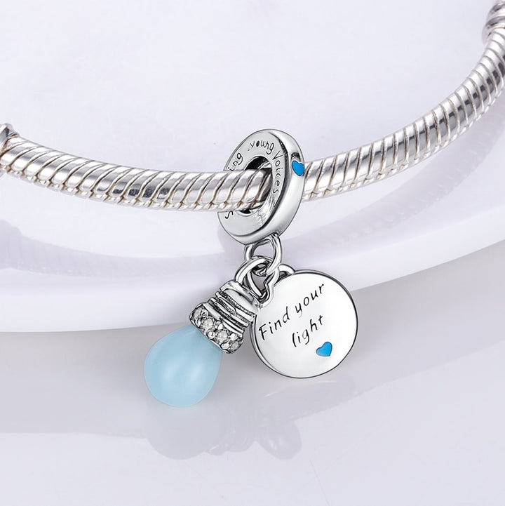 Charm "Encontrando tu luz” Fluorescente