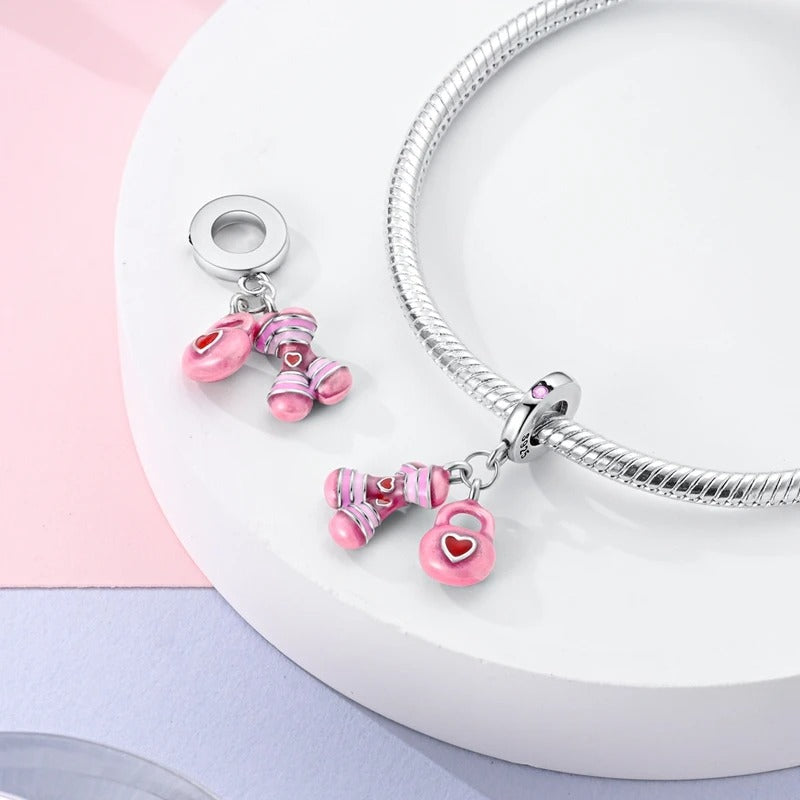 Charm Pesas "Amor al Ejercicio"