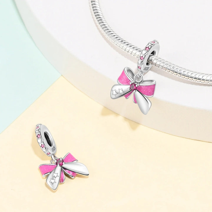 Charm Moño Coquette, Inspirado En Barbie