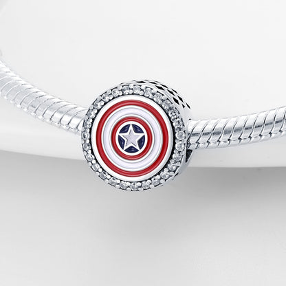 Charm Escudo del Héroe Metálico Diamantado