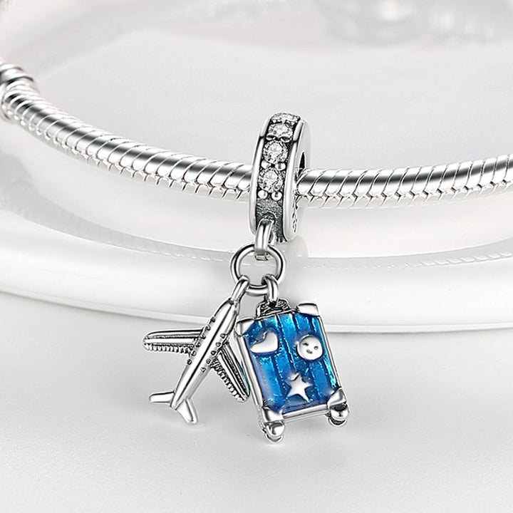 Charm Avion & Maleta "Travel"