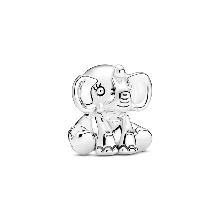 Charm Elefante Plateado