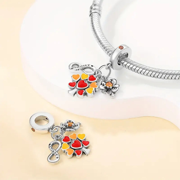 Charm Árbol de Corazón "Familia por Siempre"