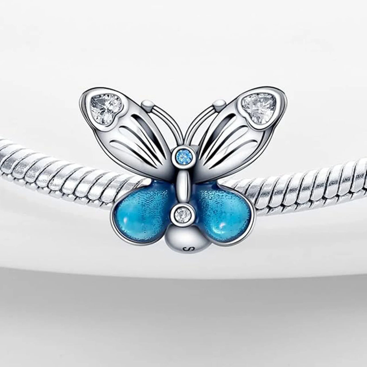 Charm Mariposa Artesanal Azul