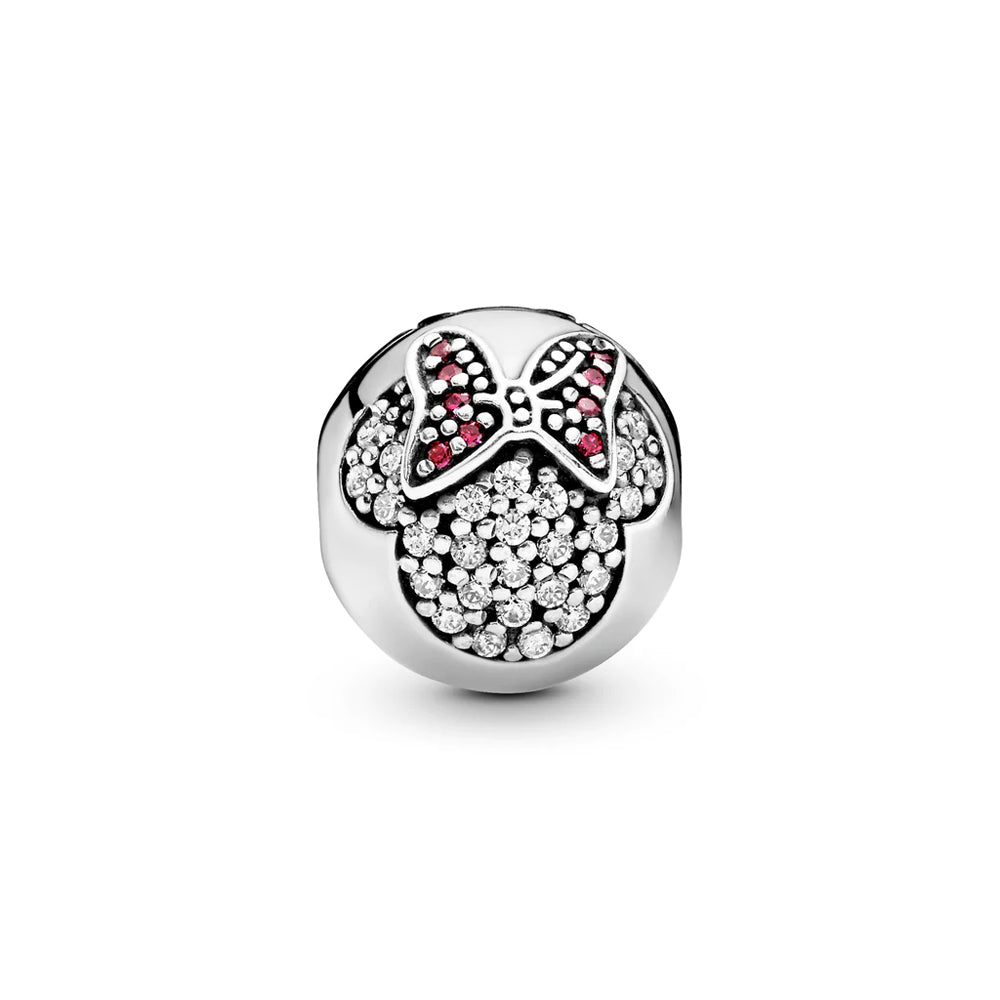 Charm Cabeza de Minnie Mouse Diamantada