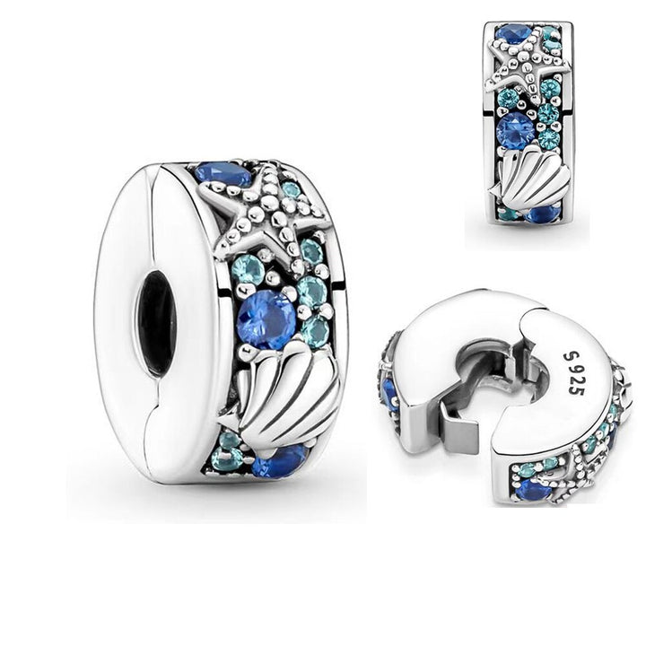 Clip Concha de Mar Diamantada