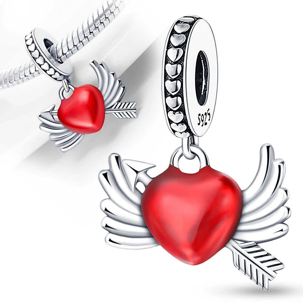 Charm Corazon Rojo