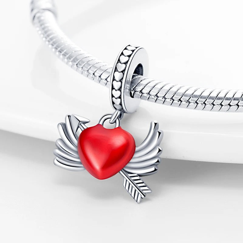 Charm Corazon Rojo