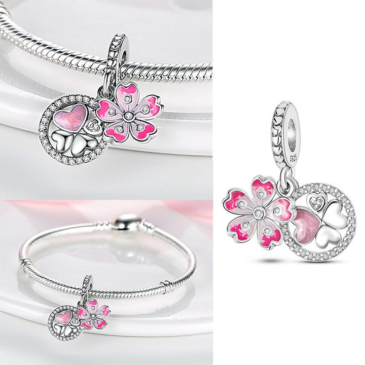 Charm Margaritas con Corazones