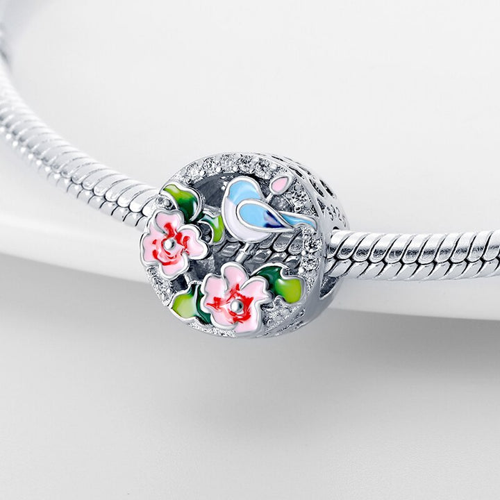 Charm Pajarito Azul