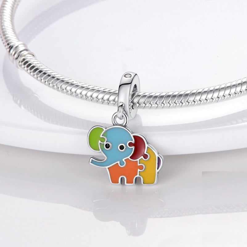 Charm Rompecabezas de Elefante