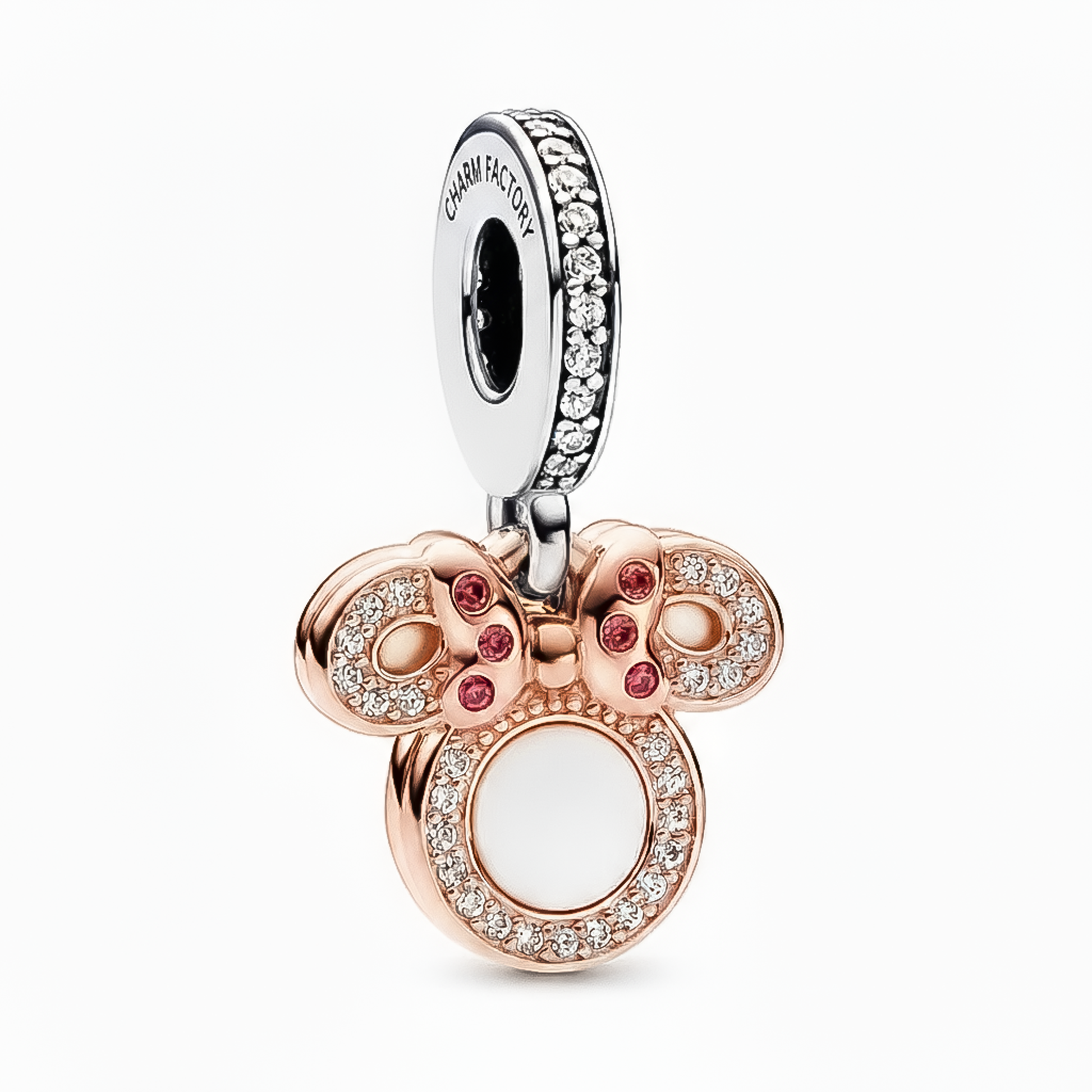 Charm Orejitas Rosas – Charm Factory