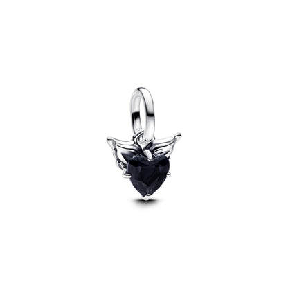 Charm Corazon Negro