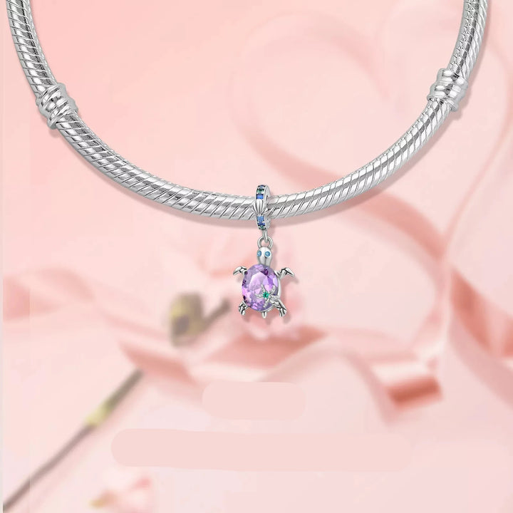 Charm Tortuga Morada