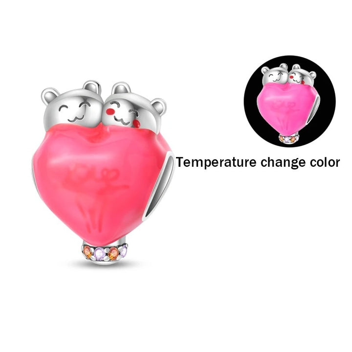 Charm Corazón de Ositos