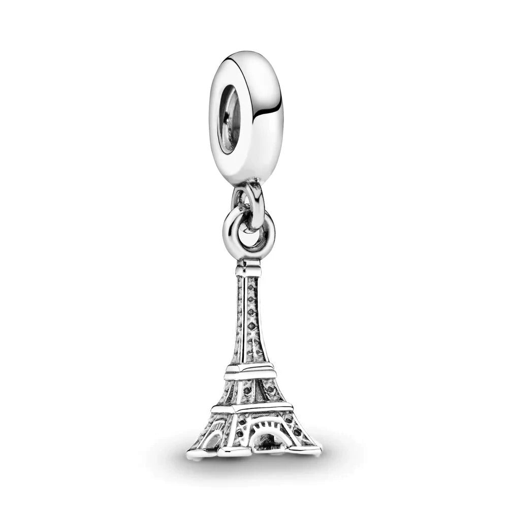 Charm Torre Eiffel Plateada