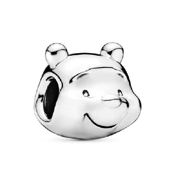 Charm Winnie the Pooh Plateado