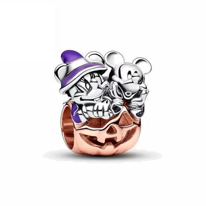 Charm Minnie y Mickey "Halloween"
