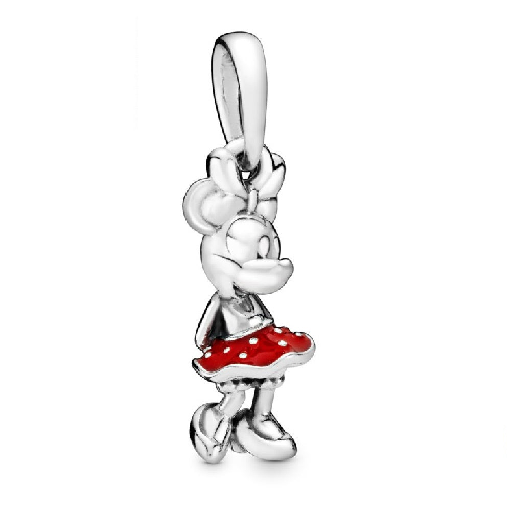Charm Minnie Mouse Plateada