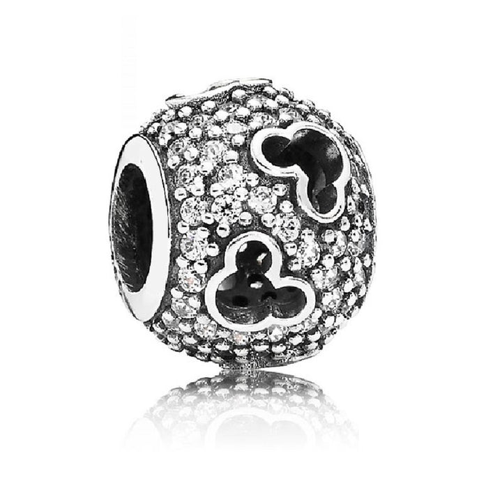 Charm Esfera Diamantada de Mickey Mouse