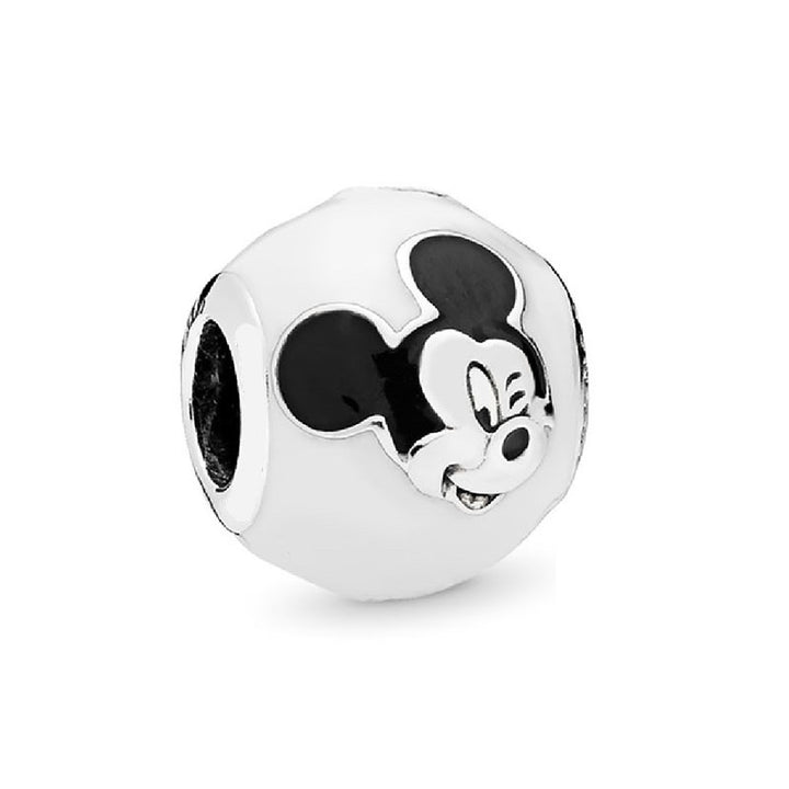 Charm Esfera Plateada de Mickey Mouse