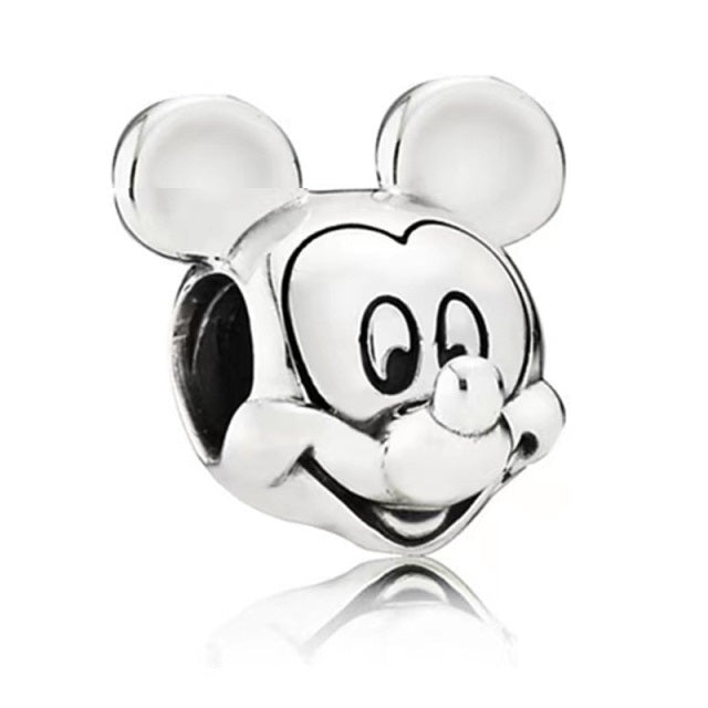 Charm Mickey Mouse Plateado