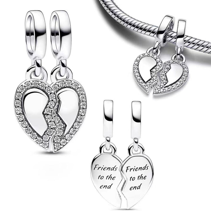 Charm Corazon "Friends To The End"