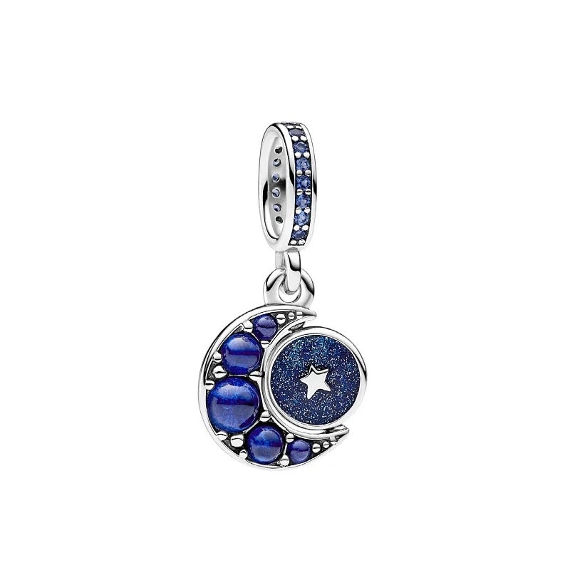 Charm Luna y Estrella Azul