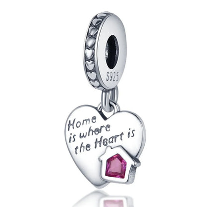 Charm Corazón "Home Is Where The Heart Is"