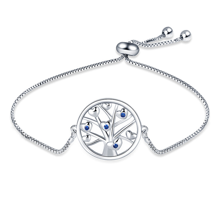 Pulsera Arbol de Corazones Ajustable