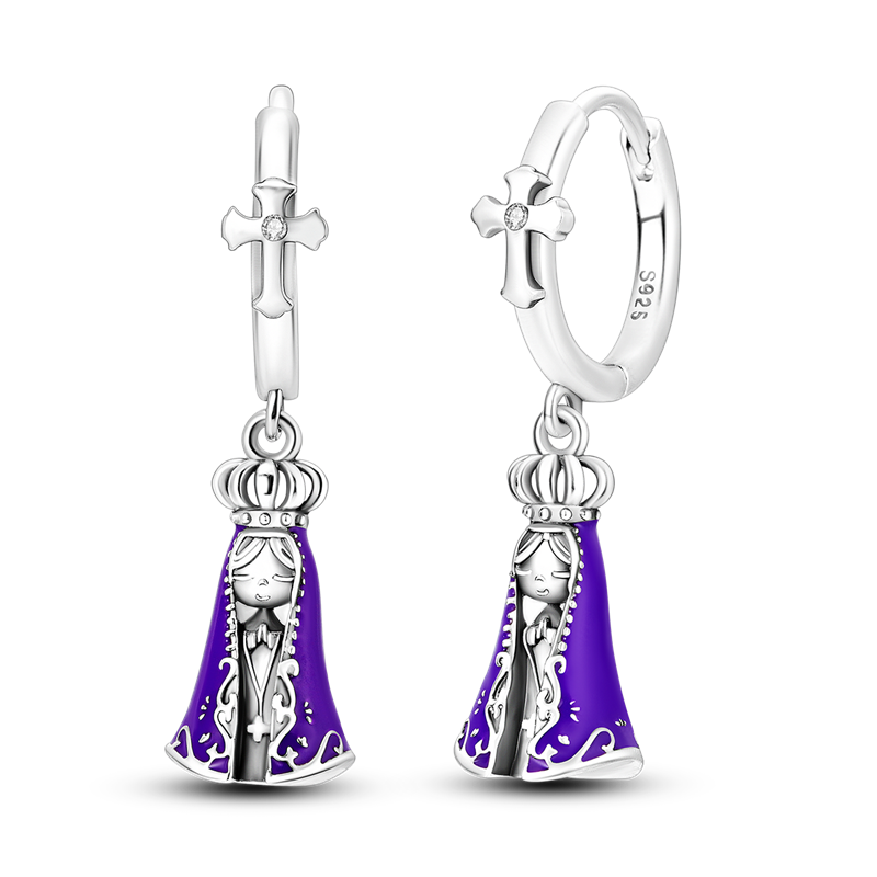 Aretes Virgen Maria