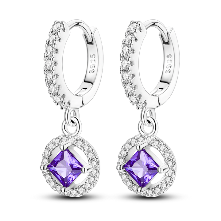 Aretes Piedra de Amatista