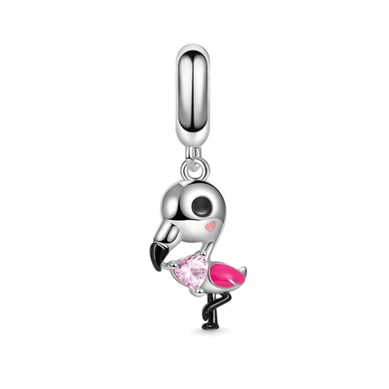 Charm Flamingo & Corazón