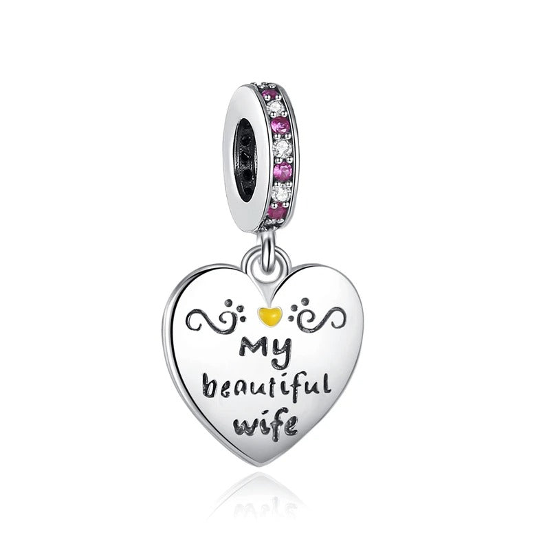 Charm Corazón "My Beautiful Wife"