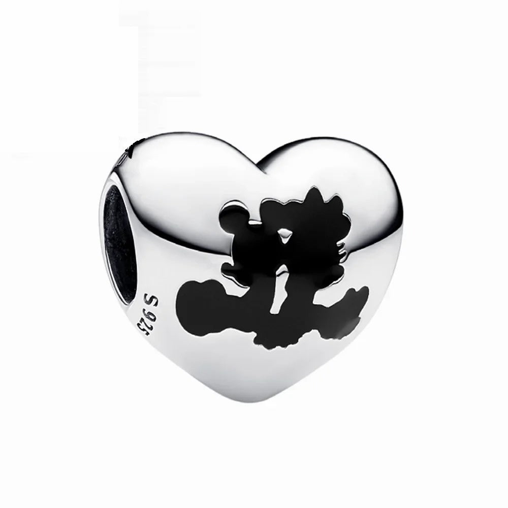 Charm Corazón Mickey y Minnie