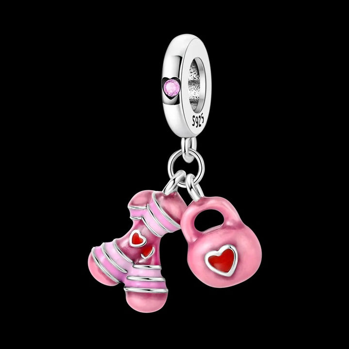 Charm Pesas "Amor al Ejercicio"