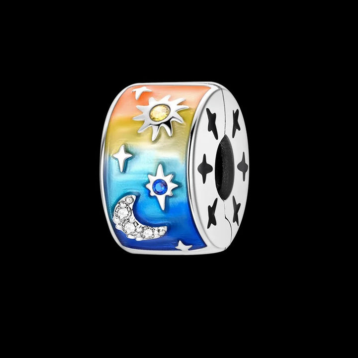 Clip de Sol, Estrellas & Luna Diamantada