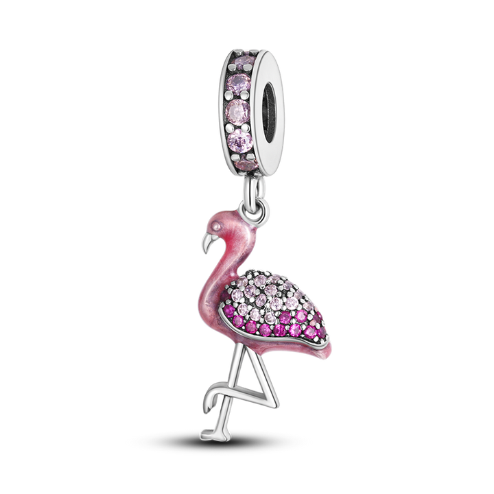 Charm Flamingo Rosa
