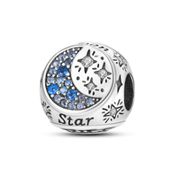 Thumbnail for Charm Esfera de Luna & Estrellas 