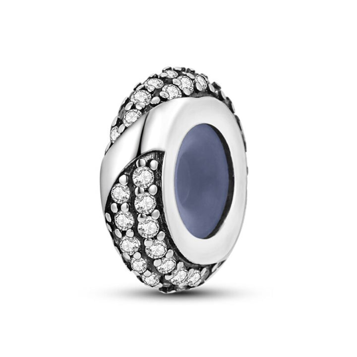 Charm Abalorio Torzal Diamantado