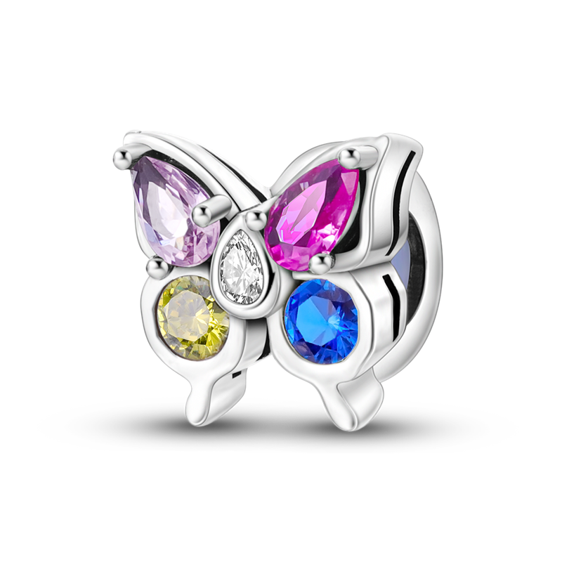 Charm Mariposa de Piedras Magicas