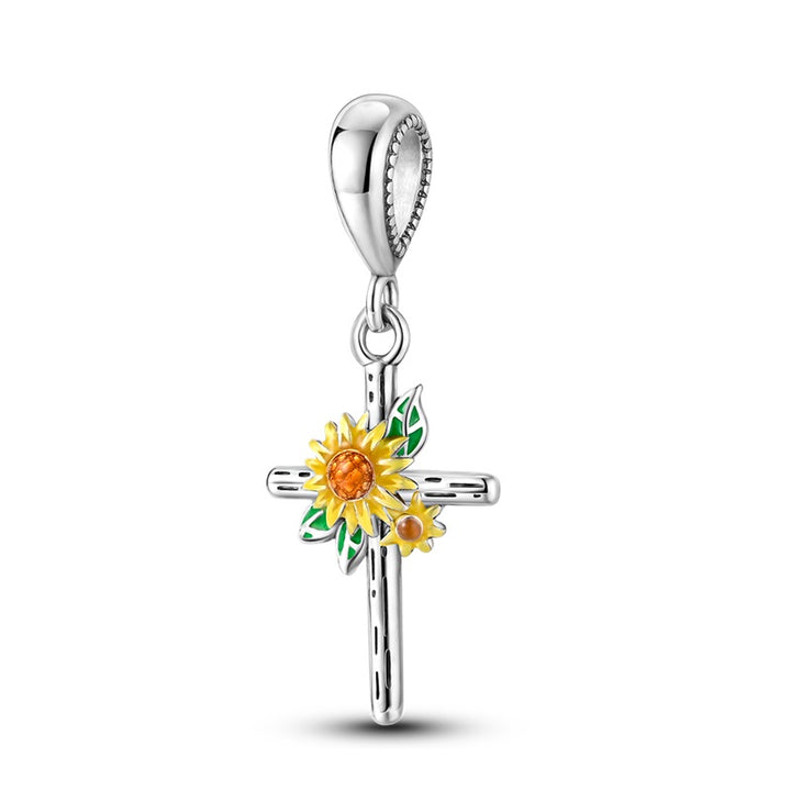 Charm Cruz de Girasol
