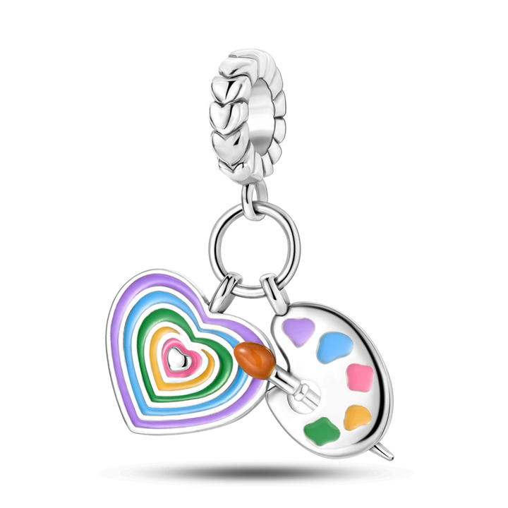 Charm Corazón "Obra de Arte"